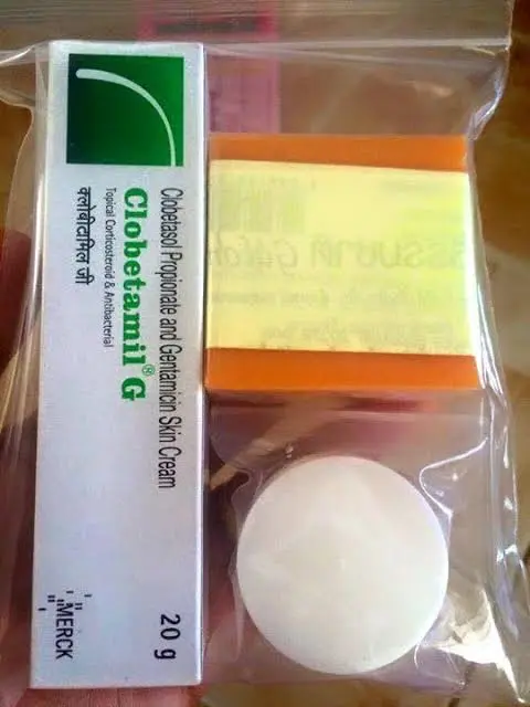 Picture of Clobetamil G Skin Soap and Cream Set