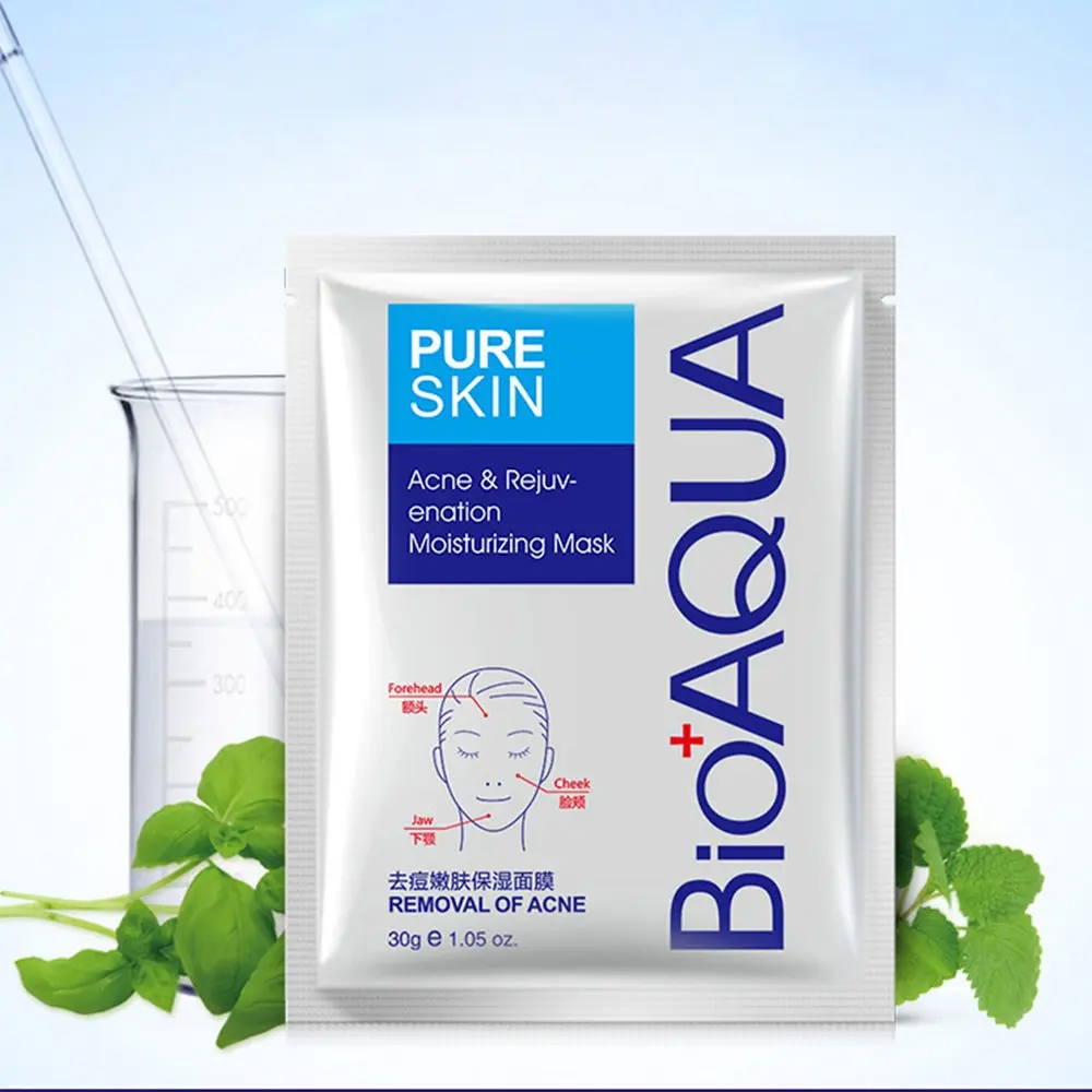 Picture of BIOAQUA Pure Skin Acne Rejuvenation Face Mask - 30gm