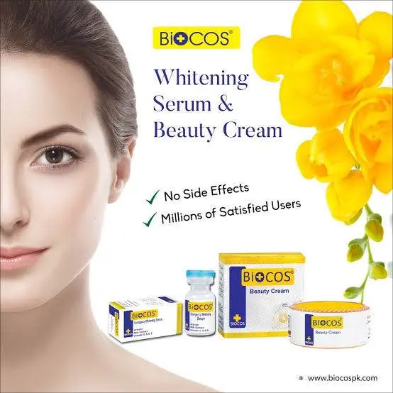 Picture of Product details of Product details of Combo Of BioCos Beauty Cream 30g & Serum 20g