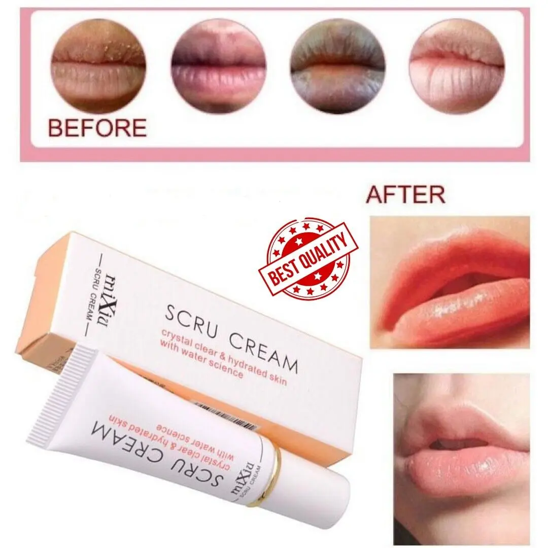 Picture of ROMANTIC BEAR Lip Scrub Cream Propolis Lip Exfoliating Gel Moisturizing Hydrating Smooth Sooth Dry Lips - Lip Balm