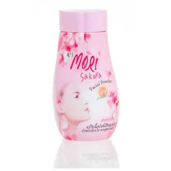 Picture of Pink powder MORI Sakura Facial Powder UV protection Smooth Bright All Day Long-50gm