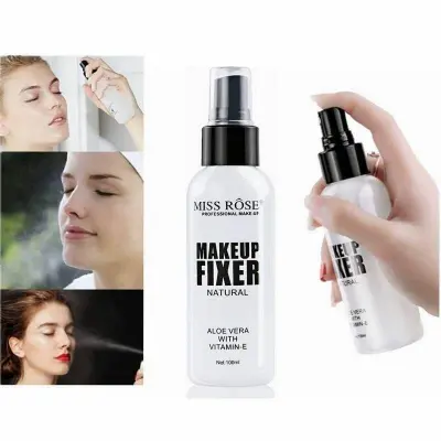 Picture of MISS ROSE 100ml Makeup Setting Spray Matte Setting Spray Oil-control Natural Long-lasting Make Up Fix Foundation Spray