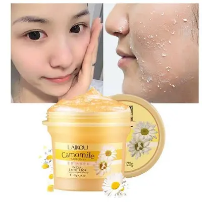 Picture of Laikou Exfoliating Face Body Scrub Cream Gel Foot Hand Facial Scrubs Organic Peeling Remove Horny Dead Skin Care Exfoliante Cleanser-120ml