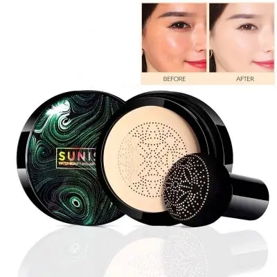 Picture of SUNISA Mushroom Head Make up Air Cushion Moisturizing Foundation Air-permeable Natural Brightening Makeup BB Cream