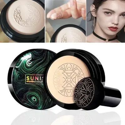Picture of SUNISA Mushroom Head Make up Air Cushion Moisturizing Foundation Air-permeable Natural Brightening Makeup BB Cream