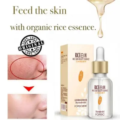 Picture of White Rice face Serum skin care -Wrinkles Dark Spots & anti-aging Sun Damage Corrector-15ml