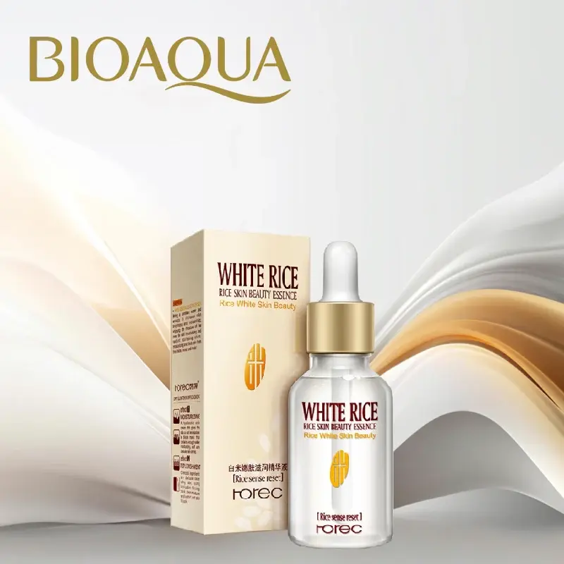 Picture of White Rice face Serum skin care -Wrinkles Dark Spots & anti-aging Sun Damage Corrector-15ml