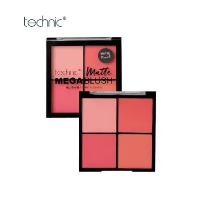 Picture of TECHNIC MEGA BLUSH PALETTE 4 color MATTE Mega Blush 11.2g