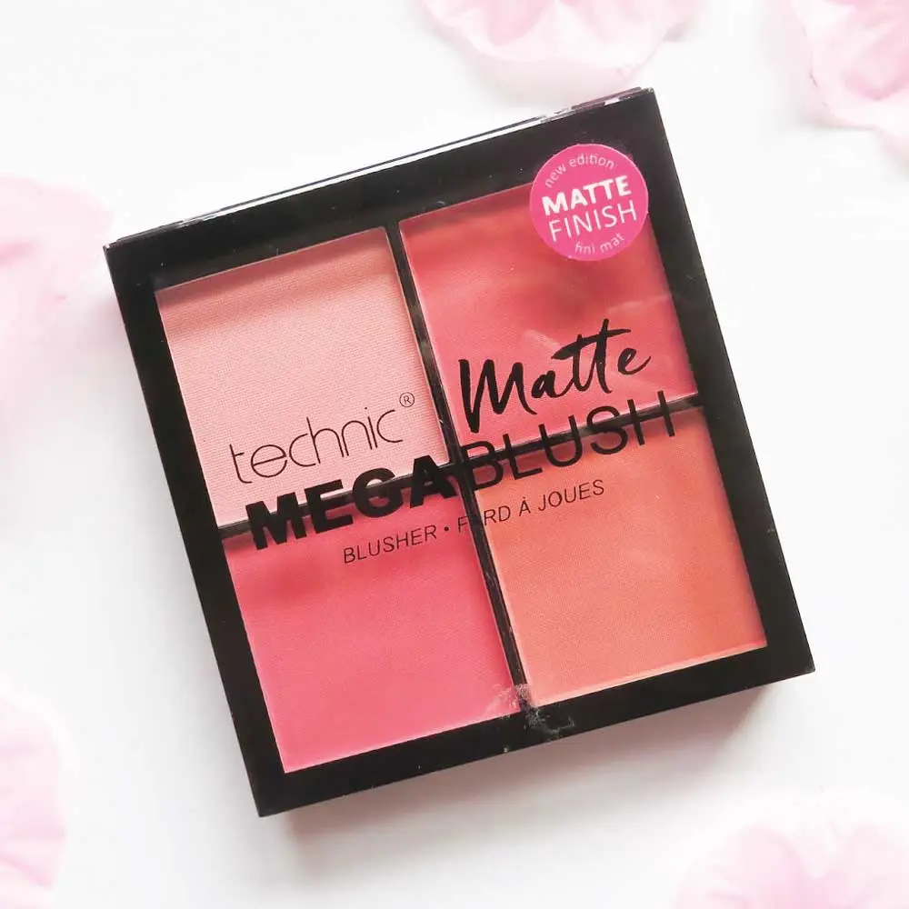 Picture of TECHNIC MEGA BLUSH PALETTE 4 color MATTE Mega Blush 11.2g