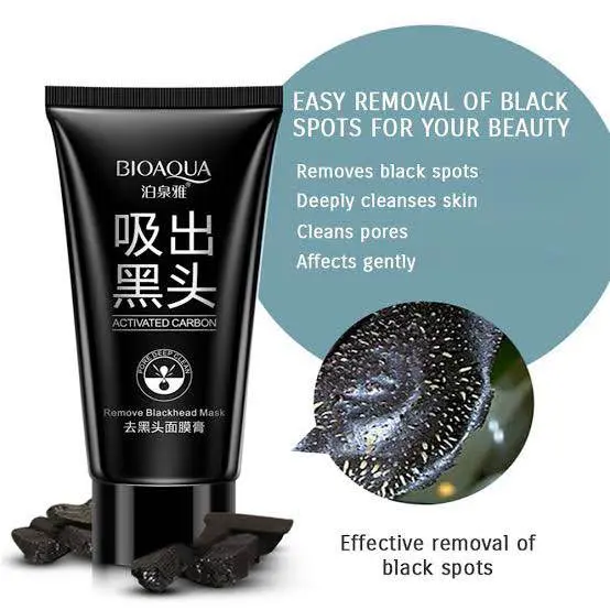 Picture of Bioaqua Bamboo Black Facial Mask - 60gm