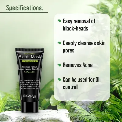 Picture of Bioaqua Black Head Remover Peel Off Facial Mask - 60gm