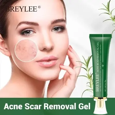 Picture of BREYLEE Acne Scar Removal Gel Fade Acne Marks Spots Remove Skin Pigmentation Soothing Prevent Acne Treatment Serum Essence -30gm