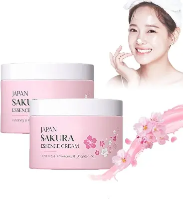Picture of LAIKOU JAPANESE CHERRY BLOSSOMS ESSENCE CREAM- 25G