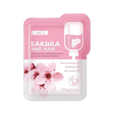 Picture of Laikou sakura  Mud 5g Face Mask- [1ps]
