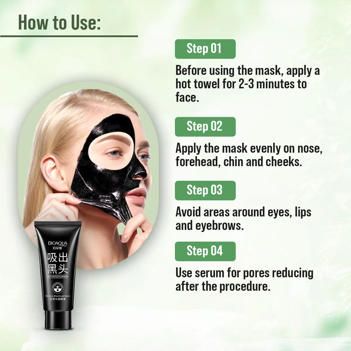 Picture of Bioaqua Blackhead Peel Off Mask-60gm