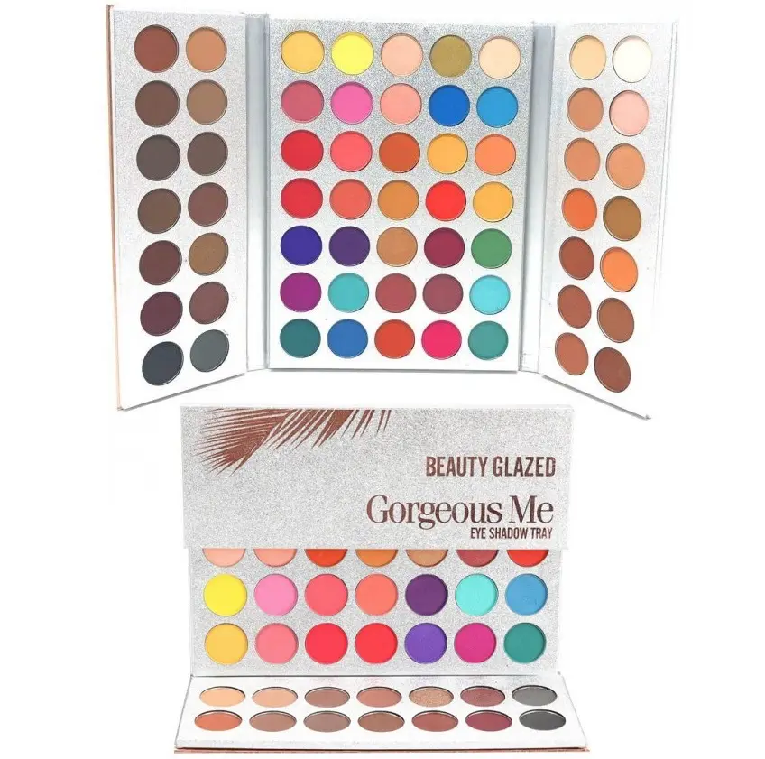 Picture of Beauty Glazed Gorgeous Me 63 Colors Eyeshadow Pallete Glitter