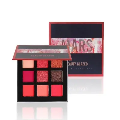 Picture of Beauty Glazed Makeup 9 Colors Eyeshadow Pallete Waterproof Diamond Glitter Shimmer Eye Shadow Powder Professional Shadow Kit-JUPITER