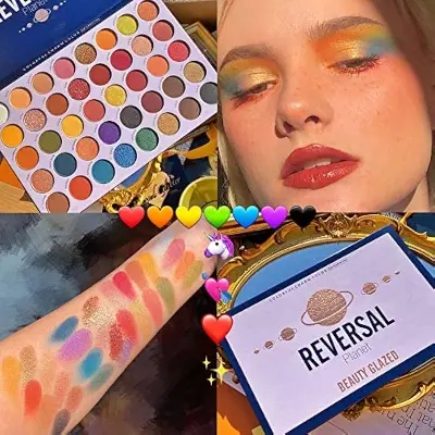 Picture of Beauty Glazed 40 Color Reversal Planet Eyeshadow Palette