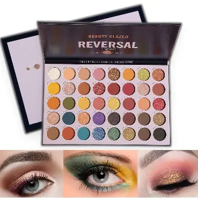 Picture of Beauty Glazed 40 Color Reversal Planet Eyeshadow Palette