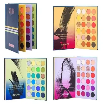 Picture of Makeup Palette Combination with 3 Layers All In One Makeup Set High Pigmented 72 Colors Pressed Powder Eyeshadow Color Shades Palette Make Up Eye Shadow