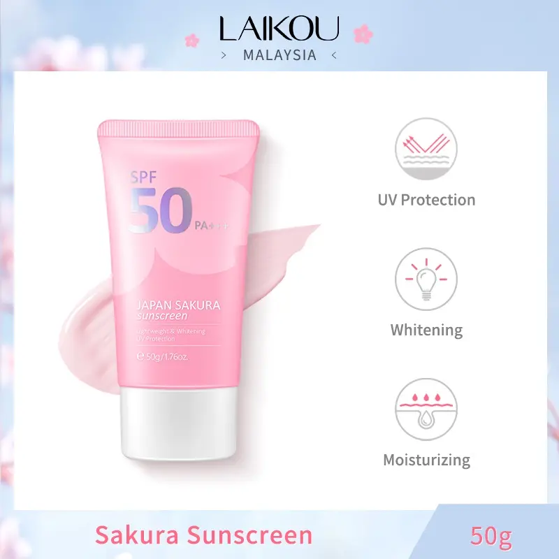 Picture of Laikou Japan Sakura Face Sunscreen SPF50gm