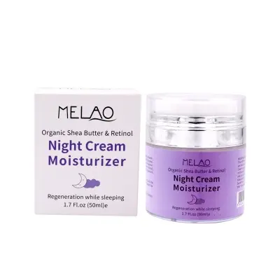 Picture of MELAO Organic Retinol Moisturizer Nourishing Night Cream Hyaluronic Anti-wrinkle Skin Care -50gm