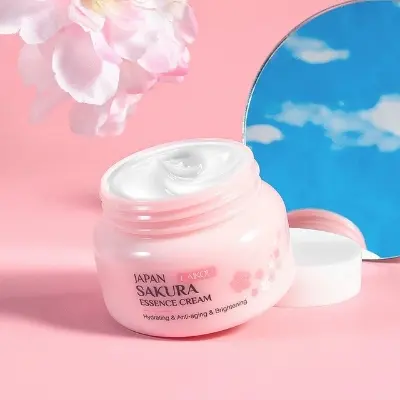 Picture of LAIKOU Japan Sakura Essence Cream Whitening Anti-aging Skin Rejuvenating Moisturizer- 60gm