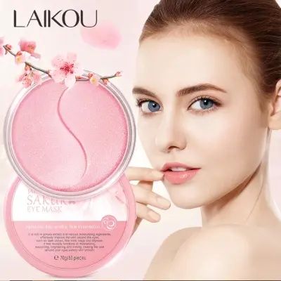 Picture of LAIKOU Japan Sakura Eye Mask Reduce Dark Circles and Fine Lines -70gm