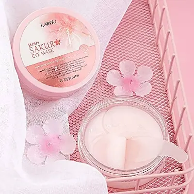 Picture of LAIKOU Japan Sakura Eye Mask Reduce Dark Circles and Fine Lines -70gm