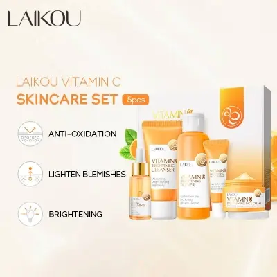 Picture of LAIKOU Vitamin C Brightening Skin Care 5 in 1 combo Set