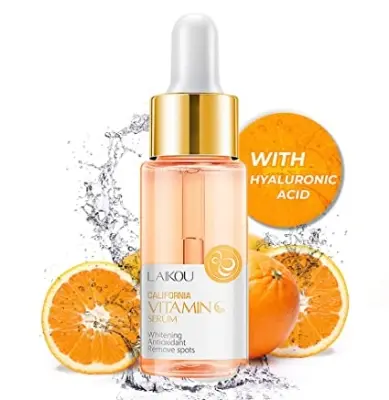 Picture of LAIKOU Vitamin C Face Cream Anti-oxidant Serum Remove Spots Dullness Skin Care- 2pcs