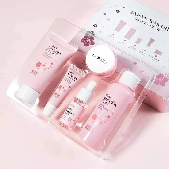 Picture of Laikou Japan Sakura Skincare 5Pcs Set