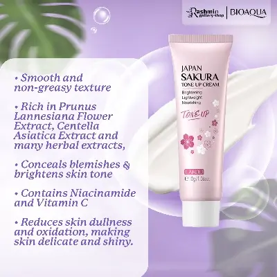 Picture of LAIKOU Japan Sakura Tone Up Cream- 30gm