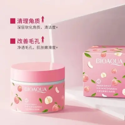 Picture of BIOAQUA PEACH EXTRACT FRUIT ACID EXFOLIATING FACE GEL- 140G