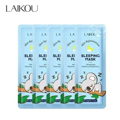 Picture of LAIKOU Skin Rejuvenation Sleeping Mask Moisturizing Skin Care Reduce Spots -5pcs