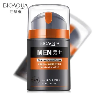 Picture of Bioaqua Men Only For Men's Day Creams Moisturizing Face Cream Deep Hydrating Anti Aging Wrinkle Whitening Skin Care Ointment-50gm