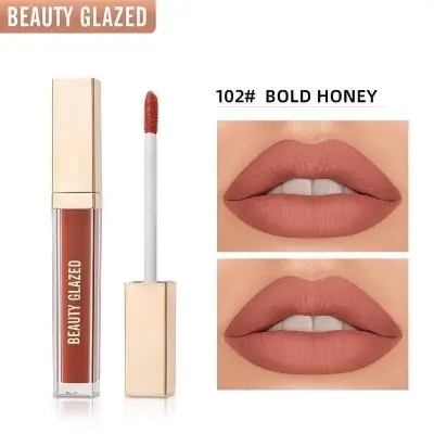 Picture of BEAUTY GLAZED Velvet soft Mist True Matte Lipstick-#102 - Bold Honey