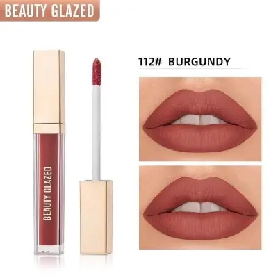 Picture of BEAUTY GLAZED Velvet soft Mist True Matte Lipstick-#112 - Burgundy