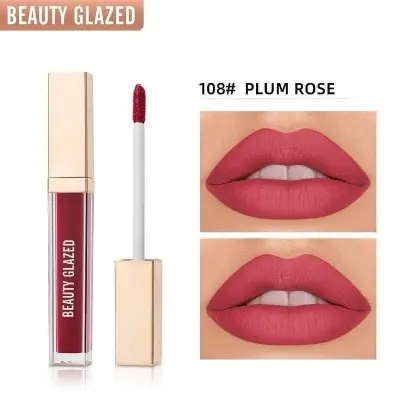 Picture of BEAUTY GLAZED Velvet soft Mist True Matte Lipstick-#108 - Plum Rose