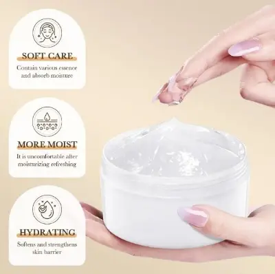 Picture of BIOAQUA RICE 99% RAW PULP WHITE GEL MOISTURIZING WHITENING HYDRATING ACNE GEL MILD OIL CONTROL GEL - 300g