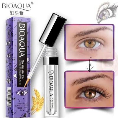 Picture of BIOAQUA Fast Eyelash Growth Serum Products Eyelashes Eyebrows Enhancer Fuller Thicker Lashes Treatment Lengthening Lash Lift Eye Care-7ml