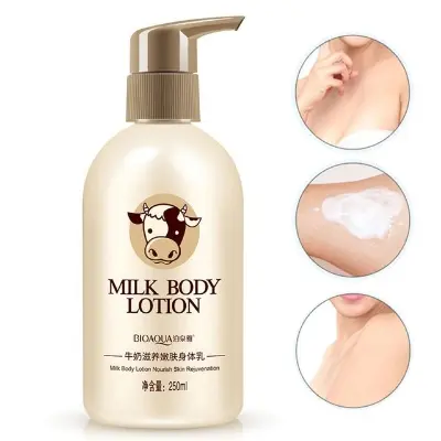 Picture of Bioaqua milk body lotion nourishes the skin hydrating oil-control chamfer to soothe the skin-250ml