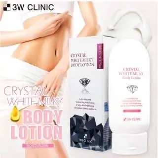 Picture of KOREAN COSMETICS 3W CLINIC Crystal White Milky Body Lotion -150gm