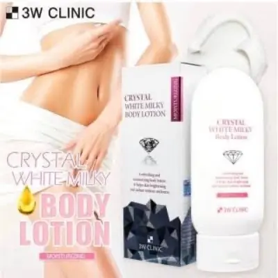 Picture of KOREAN COSMETICS 3W CLINIC Crystal White Milky Body Lotion -150gm