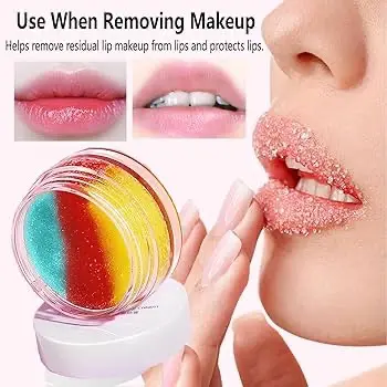 Picture of PUDAIER 3-in-1 Lip Treatment Exfoliating Dead Skin Cells Lip Scrub-10gm
