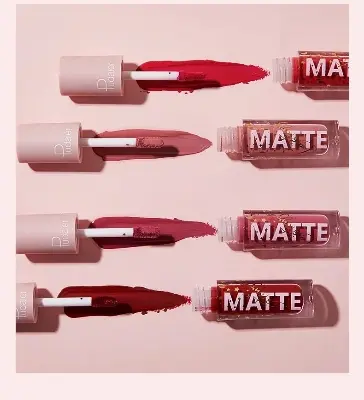 Picture of Pudaier 12Pcs/Set Velvet Matte Lip Gloss Lipstick Long-lasting Moisturizing Waterproof