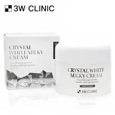 Picture of 3W Clinic Crystal White Milky Cream 60 Ml - Night Cream