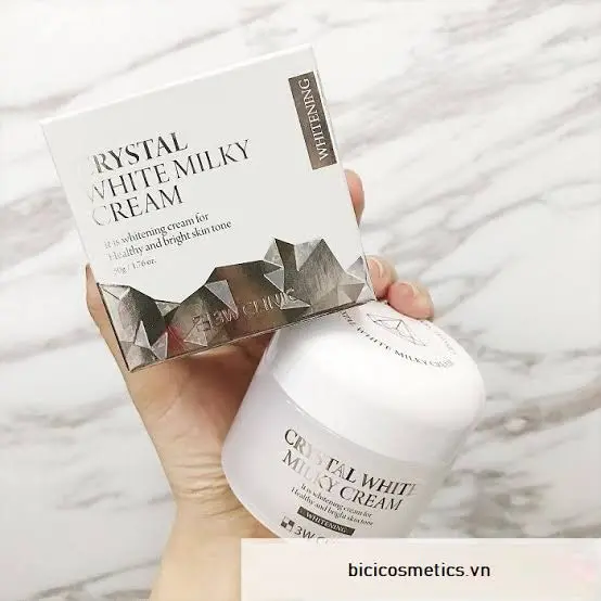 Picture of 3W Clinic Crystal White Milky Cream 60 Ml - Night Cream