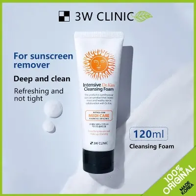 Picture of 3W CLINIC Intensive Dr. Kim Cleansing Foam 120ml / Korean Cosmetics