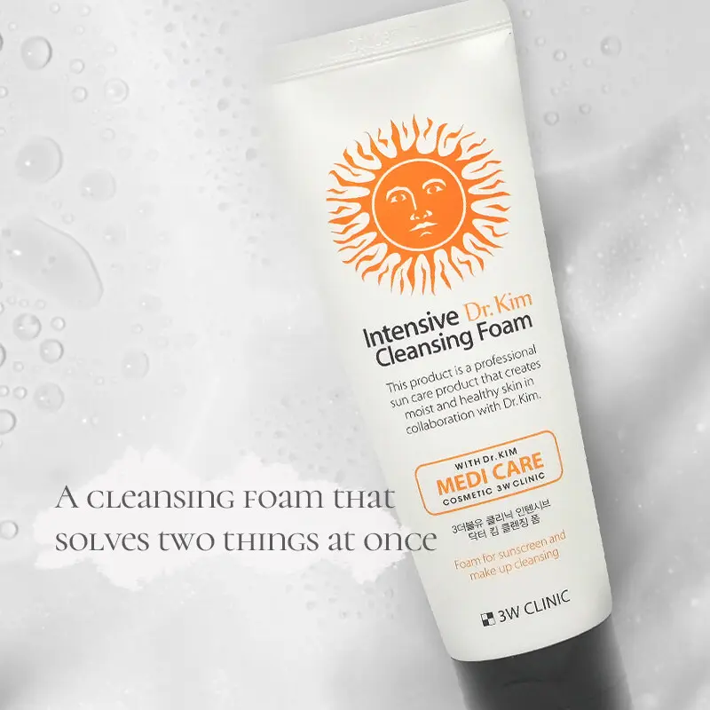 Picture of 3W CLINIC Intensive Dr. Kim Cleansing Foam 120ml / Korean Cosmetics